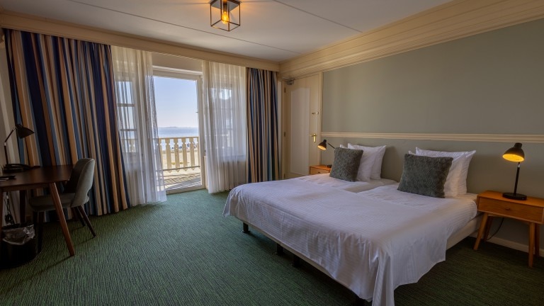 Retro superior kamer met Markermeerzicht - Hotel Spaander Volendam