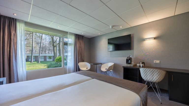 Deluxe kamer met airco - Landgoed de Rosep