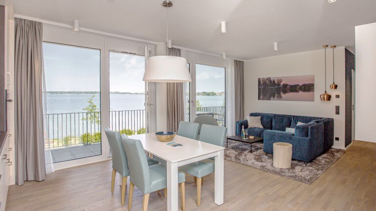 Fortuna suite landzicht - Maremüritz Yachthaven Resort