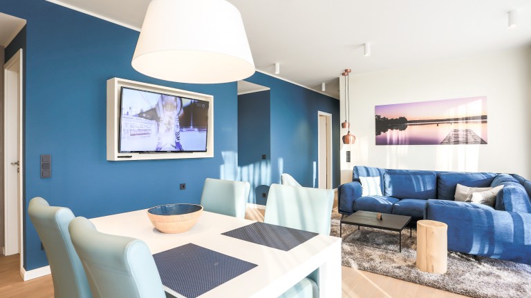 Fortuna suite landzicht - Maremüritz Yachthafen Resort
