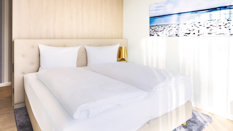 Fortuna suite landzicht - Maremüritz Yachthafen Resort