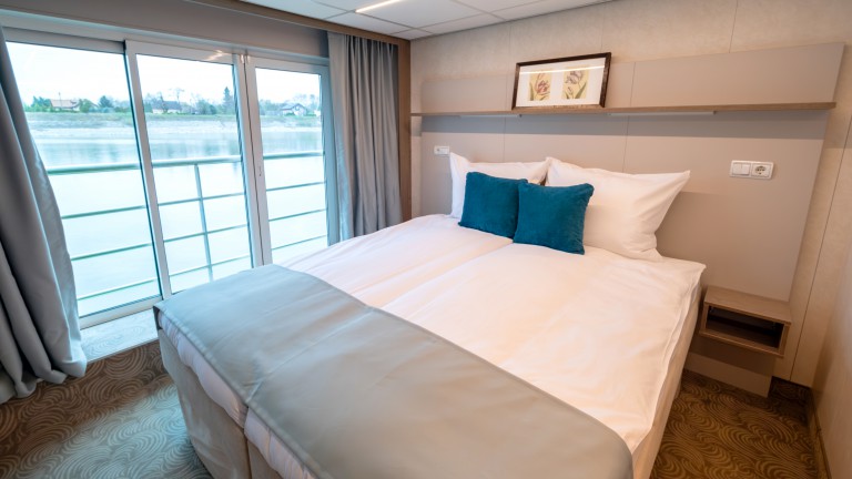 2-persoonskamer superior middeldek - Riviercruise Passau en Donau klassiek