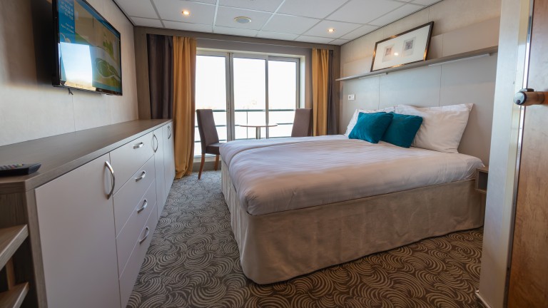 2-persoonshut bovendek - Riviercruise Passau en Donau klassiek