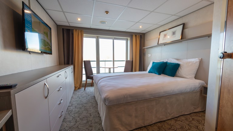 2-persoonshut bovendek - Riviercruise Passau en Donau klassiek