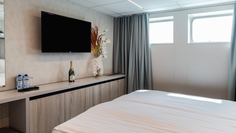 2-persoonshut hoofddek - Riviercruise Passau en Donau klassiek