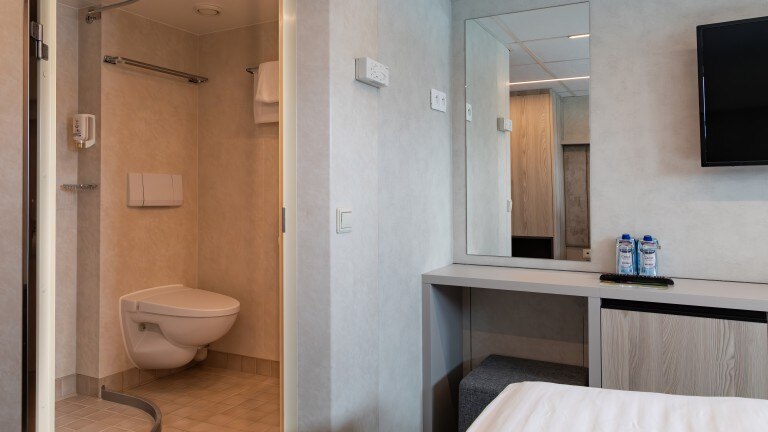 2-persoonshut hoofddek - Riviercruise Passau en Donau klassiek