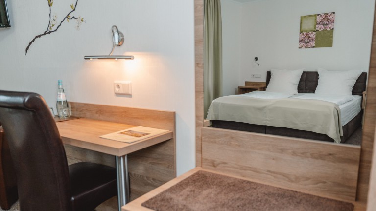Standaard kamer met balkon (Moezelzijde) - Hotel Lellmann
