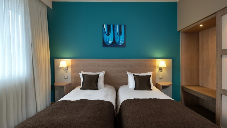 Standaard twin kamer - Van der Valk Hotel Waterloo