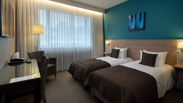 Standaard twin kamer - Van der Valk Hotel Waterloo