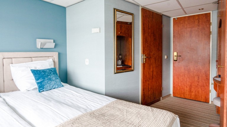 2 persoonshut middeldek - 2 dagen riviercruise - sail away feest op de rijn