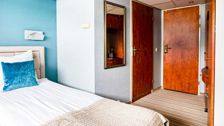 2 persoonshut superior middeldek - 2 dagen riviercruise - sail away feest op de rijn