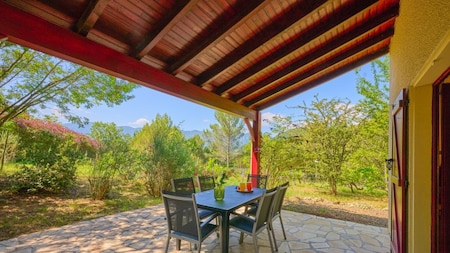 Terras - Vakantiepark L'Espinet Terras - Vakantiepark L'Espinet