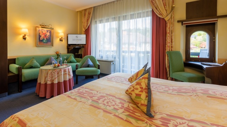 Charme kamer met balkon - Sackmann Genusshotel und spa resort