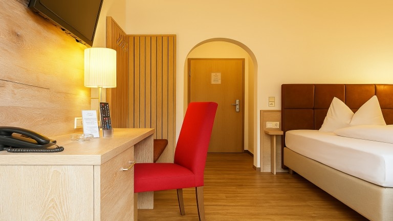 Eenpersonns kamer - GarniHotel zur Linde