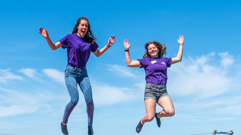 Trampoline - Vakantiepark de Boomgaard