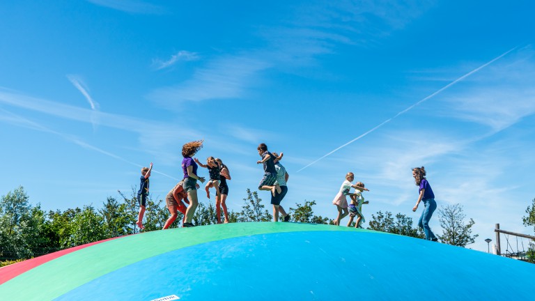 Trampoline - Vakantiepark de Boomgaard
