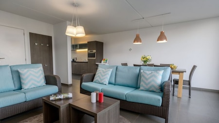 Woonkamer - Center Parcs Park de Haan