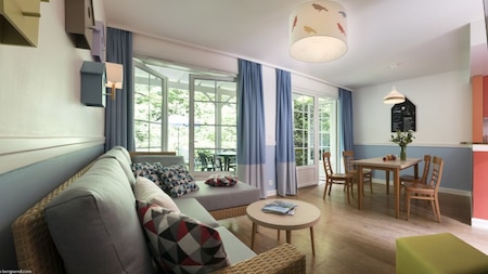 Woonkamer - Center Parcs Park Le Lac D' Ailette