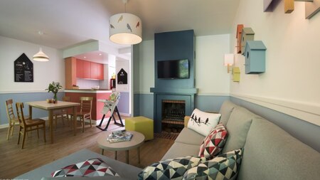 Woonkamer - Center Parcs Park Le Lac D' Ailette