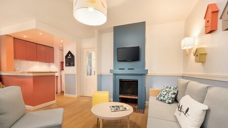 Woonkamer - Center Parcs Park Le Lac D' Ailette