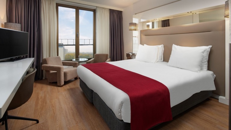 Fashion garden view room - WestCord Fashion Hotel Amsterdam