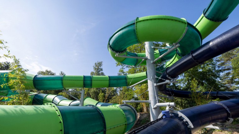 Glijbanen - Center Parcs De Kempervennen