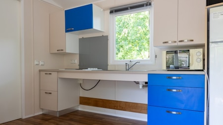 Keuken - RCN Camping La Ferme du Latois