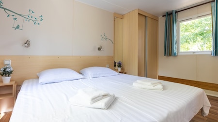 Slaapkamer - RCN Camping La Ferme du Latois