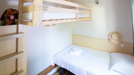 Slaapkamer - RCN Camping La Ferme du Latois