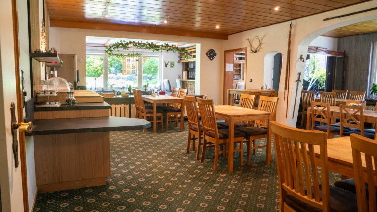 Ontbijt restaurant - Pension Robin Hood
