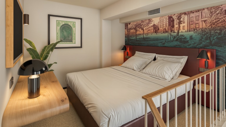 Split level kamer - The Ald Hote