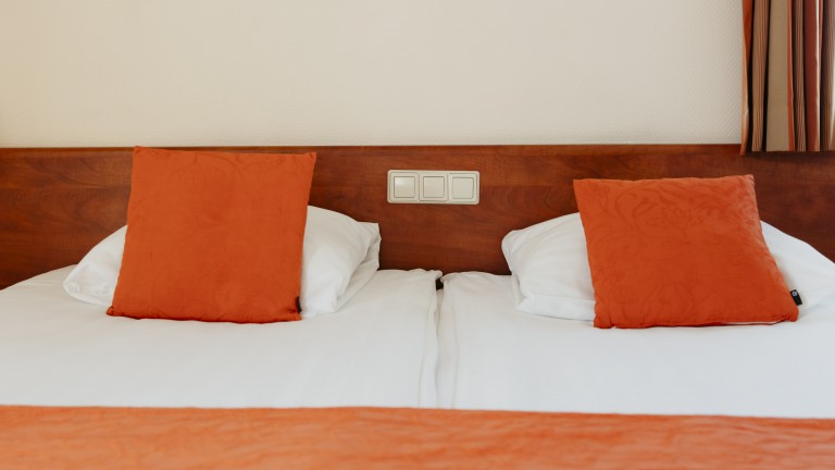 Double kamer met bad en zeezicht - Hotel Restaurant Victoria