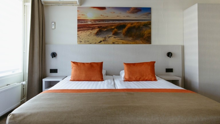 Double kamer met balkon of terras - Hotel Restaurant Victoria