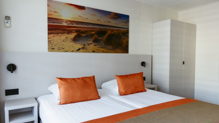 Double kamer met balkon of terras - Hotel Restaurant Victoria