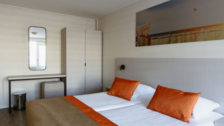 Double kamer met balkon of terras - Hotel Restaurant Victoria