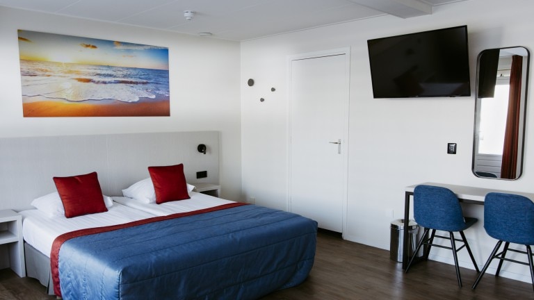 Familiekamer met bad en terras- Hotel Restaurant Victoria