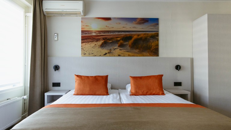 Double kamer met balkon of terras- Hotel Restaurant Victoria