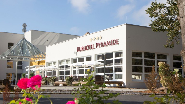 Ingang - Kurhotel Pyramide Sibyllenbad