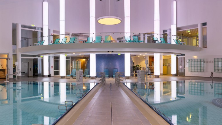 Zwembad- Kurhotel Pyramide Sibyllenbad 