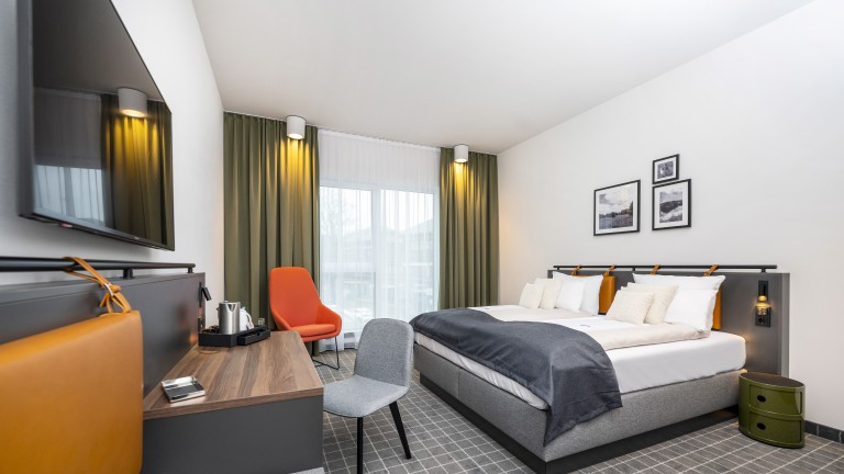 Superior kamer met stadszicht - VIA PLAZA Meppen by Hackmann