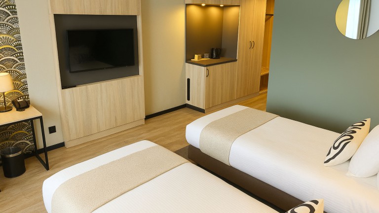 Deluxe twin kamer - Shanghai Hotel Delft