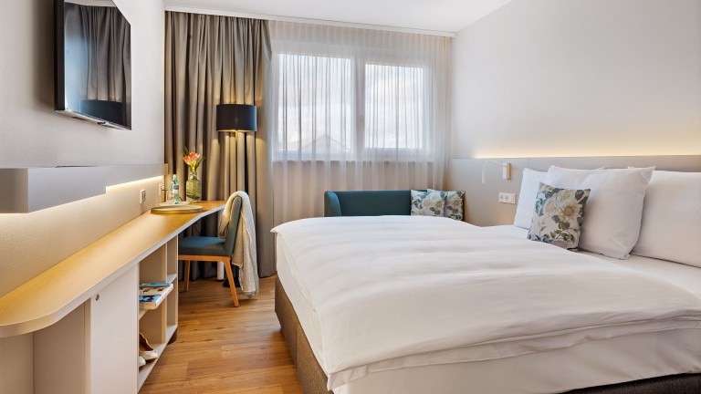 Standaard kamer double - Hey Lou Hotel Karlsruhe Messe