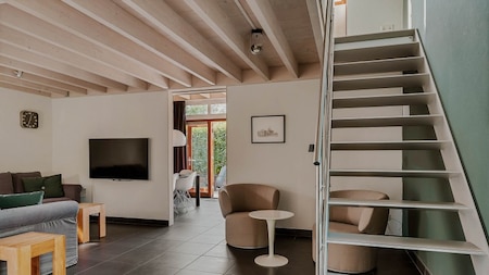 Woonkamer - Vakantiepark Buiten Bergen