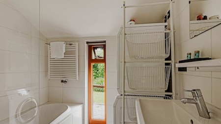 Badkamer - Vakantiepark Buiten Bergen