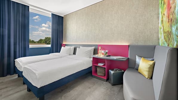 Standaard kamer twin - Hey Lou Hotel Nördlingen Standaard kamer twin - Hey Lou Hotel Nördlingen