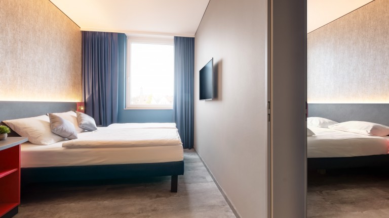 Driepersoonskamer - Hey Lou Hotel Nördlingen