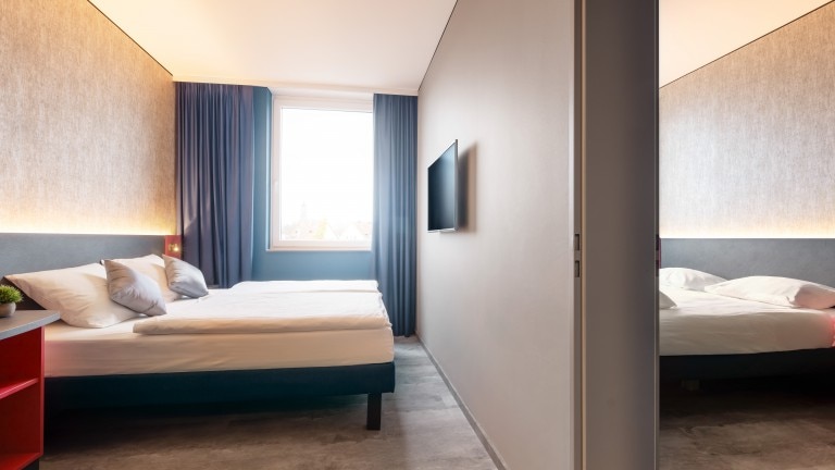 Driepersoonskamer - Hey Lou Hotel Nördlingen