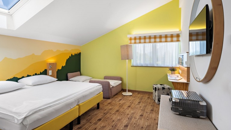 Driepersoonskamer - Hey Lou Hotel Piding