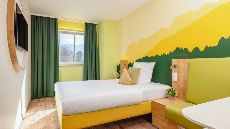 Eenpersoonskamer - Hey Lou Hotel Piding