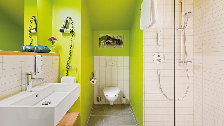 Badkamer - Hey Lou Hotel Piding